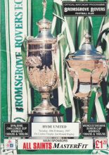 Bromsgrove Rovers v Hyde United  18-Feb-1997