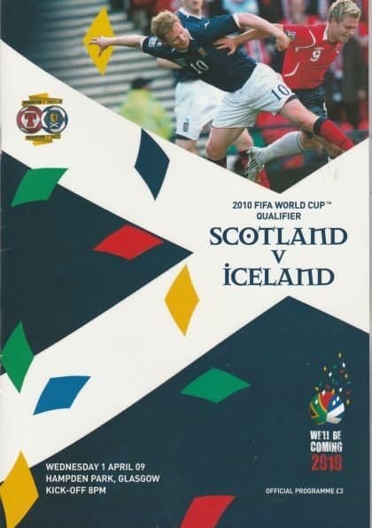 Scotland v Iceland  01-Apr-2009