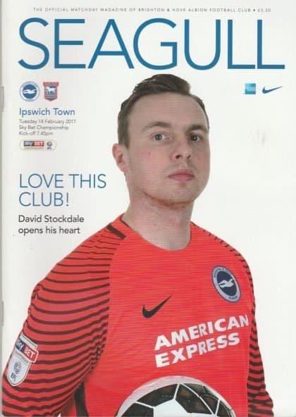 Brighton and Hove Albion v Ipswich Town 14-Dec-2017