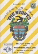 Stourport Swifts v Kidderminster Harriers   02-Aug-2000