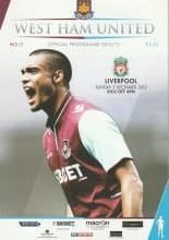 West Ham United v Liverpool 09-Dec-2012
