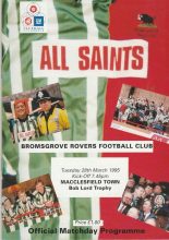 Bromsgrove Rovers v Macclesfield Town  28-Mar-1995