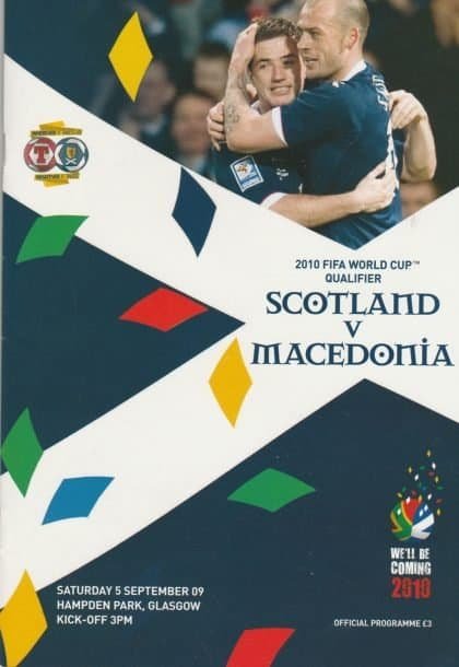 Scotland v Macedonia  05-Sep-2009