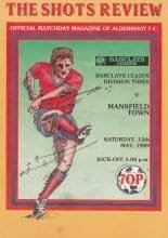 Aldershot v Mansfield Town 13-May-1989