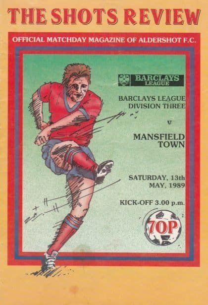 Aldershot v Mansfield Town 13-May-1989