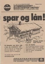 Strǿmsgodset IF v Manchester United 10-Aug-1977