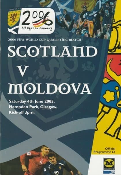 Scotland v Moldova  04-Jun-2005
