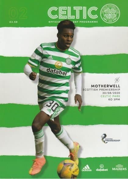 Glasgow Celtic v Motherwell 30-Aug-2020