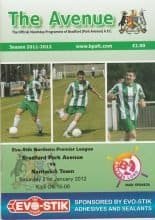 Bradford Park Avenue v Nantwich Town  21-Jan-2012