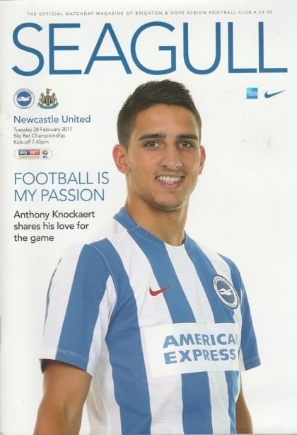 Brighton & Hove Albion v Newcastle United 24-Feb-2017