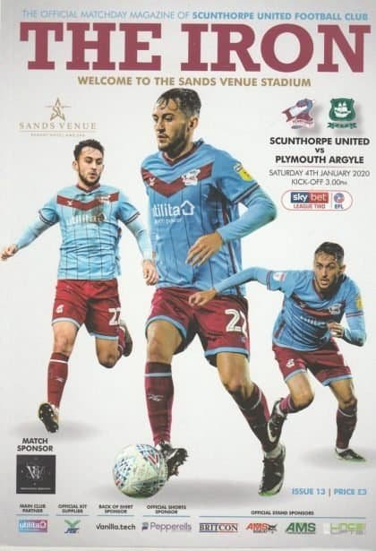 Scunthorpe United v Plymouth Argyle  04-Jan-2020
