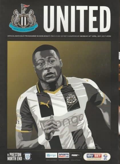Newcastle United v Preston North End  24-Apr-2017