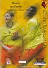 Watford v Portsmouth  10-Feb-2001