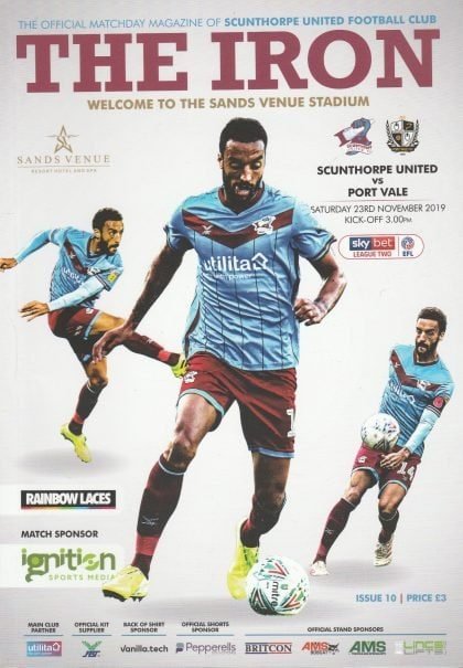 Scunthorpe United v Port Vale   23-Nov-2019