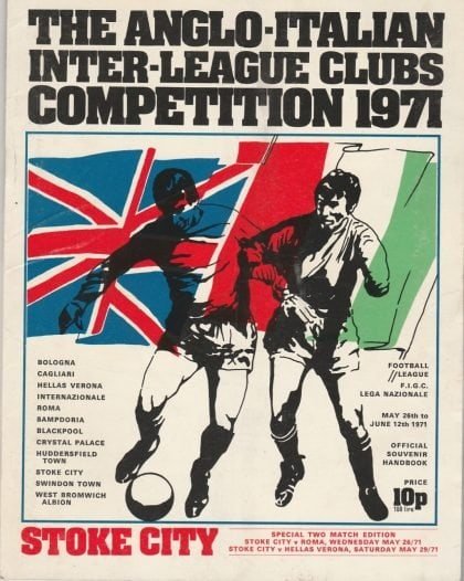 Stoke City v AS Roma  26-May-1971