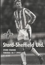 Stord v Sheffield United  28-Jul-1994