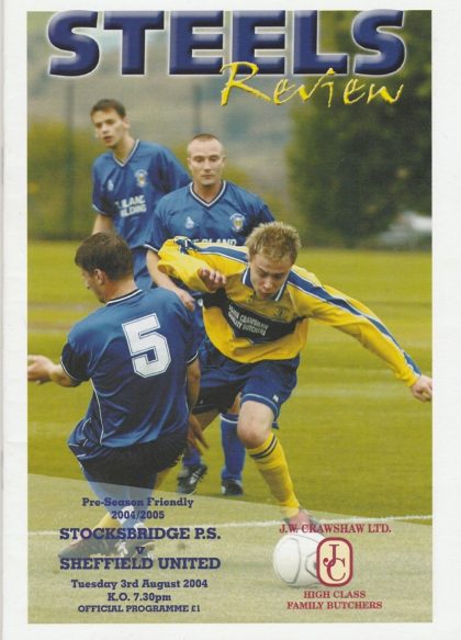 Stocksbridge Park Steels  v Sheffield United 03-Aug-2004