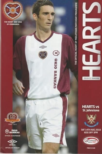 Heart of Midlothian v St Johnstone   14-Aug-2010