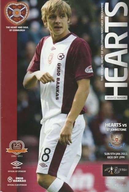 Heart of Midlothian v St Johnstone   09-Jan-2011