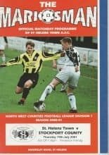 St Helens Town v Stockport County   19-Jul-2001