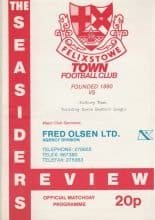 Felixstowe Town v Sudbury Town  14-Apr-1988