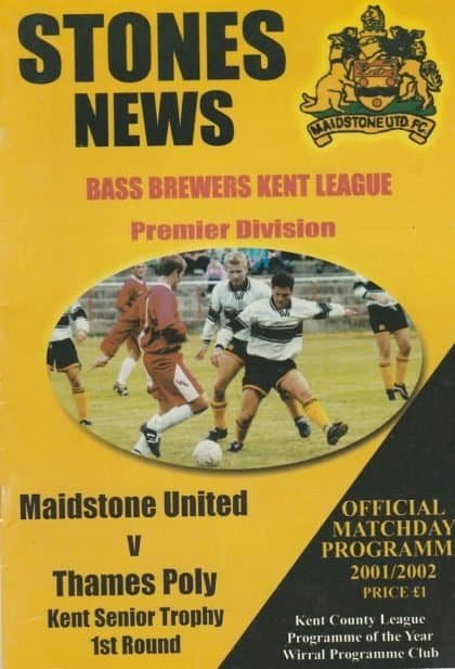 Maidstone United v Thames Poly  02-Oct-2001