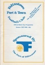 Felixstowe Town v Tiptree United 18-Feb-1998
