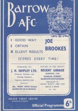 Barrow v Torquay United 13-Apr-1964