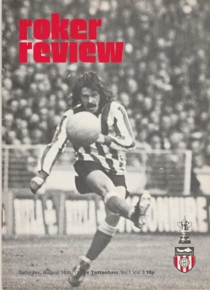 Sunderland v Tottenham Hotspur  18-Aug-1973