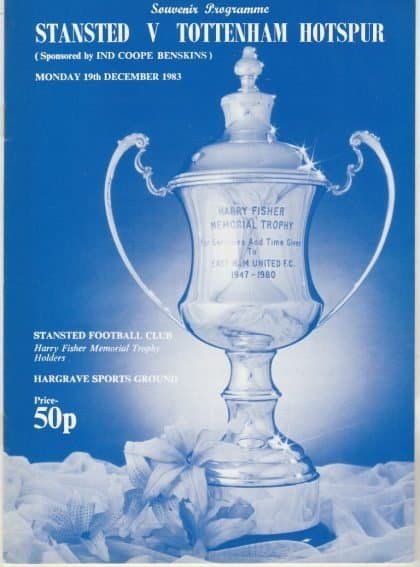 Stansted v Tottenham Hotspur  19-Dec-1983