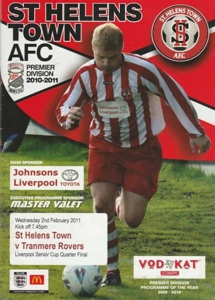 St Helens Town v Tranmere Rovers   02-Feb-2011