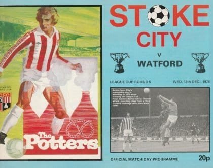 Stoke City v Watford 13-Dec-1978
