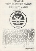 Swansea City v West Bromwich Albion 28-Apr-1986