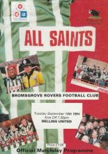 Bromsgrove Rovers v Welling United  13-Sep-1994