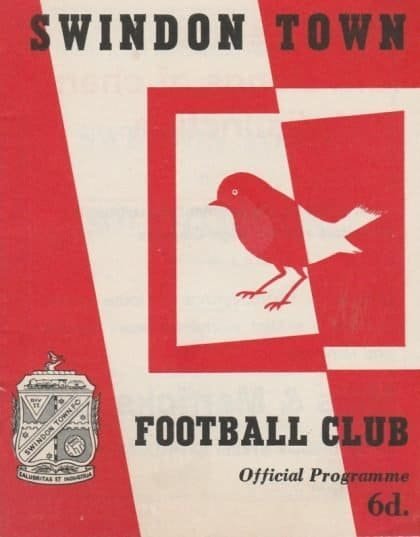 Swindon Town v West Ham United  15-Feb-1964
