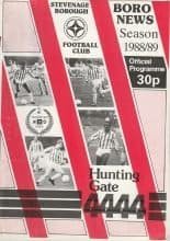 Stevenage Borough v West Ham United  30-Jul-1988