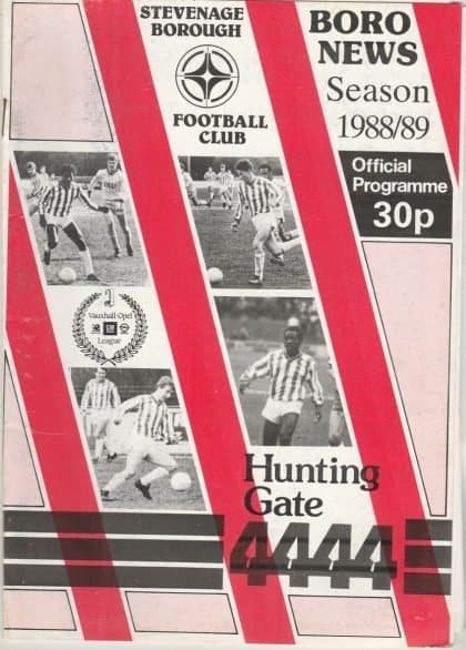 Stevenage Borough v West Ham United  30-Jul-1988