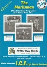 St Helens Town v Wigan Athletic   29-Jul-1998
