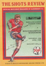 Aldershot v Wolverhampton Wanderers   15-Apr-1989
