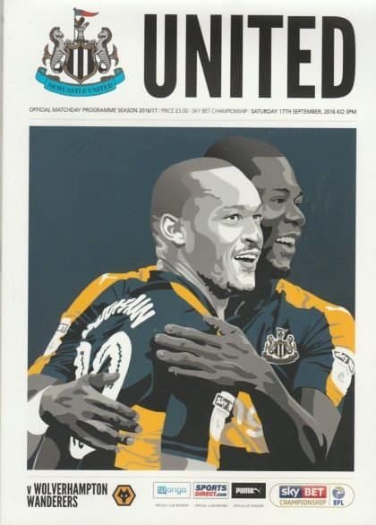 Newcastle United v Wolverhampton Wanderers   17-Sep-2016