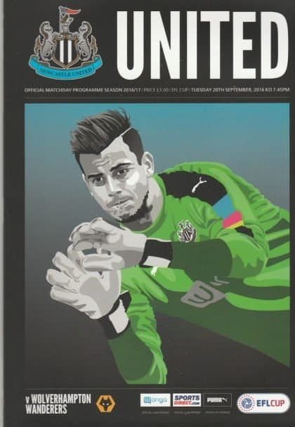 Newcastle United v Wolverhampton Wanderers   20-Sep-2016