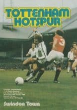 Tottenham Hotspur v Swindon Town 30-Jan-1980