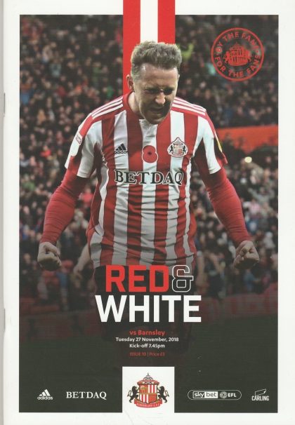 Sunderland v Barnsley  27-Nov-2018