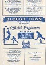 Slough Town v Edgware  22-Mar-1967