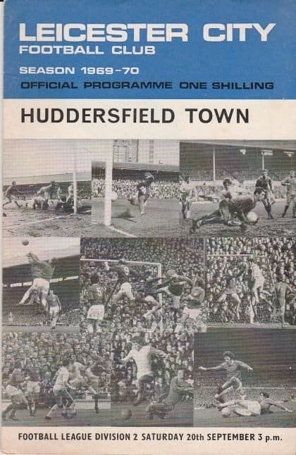 Leicester City v Huddersfield Town  20-Sep-1969