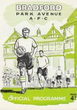 Bradford Park Avenue v Millwall  24-Apr-1961