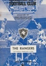 Leicester City v The Rangers  18-Feb-1967