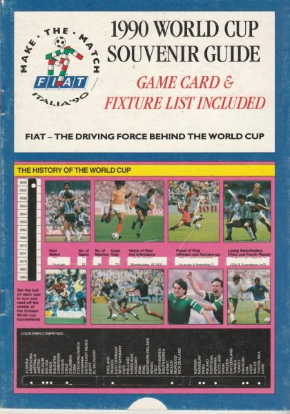 Fiat 1990 World Cup Souvenir Guide