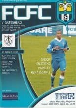 Farsley Celtic v Gateshead  03-Mar-2009