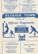 Slough Town v Hemel Hempstead Town 19-Apr-1967